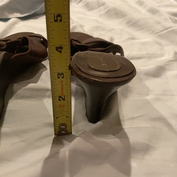 2/$15 Marona Brown Strap Open Toe - Picture 4 of 8